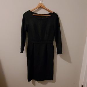 Wool dress, fully lined